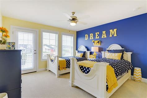 Blue And Yellow Bedroom Paint Ideas