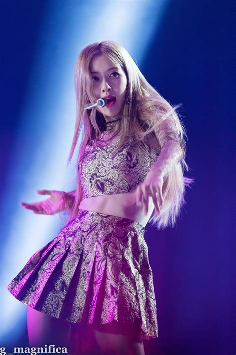 Rosé has also enjoyed a successful independent career while amassing a large following. 190105 Golden Disk Awards 2019 #blackpink #rose