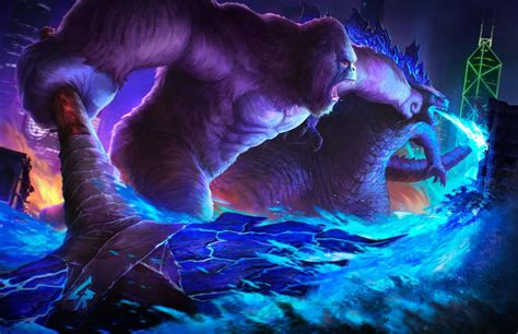 Godzilla Vs Kong By Kevin Chapman Rgodzilla