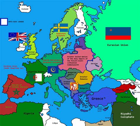 Cursed Map Of Europe