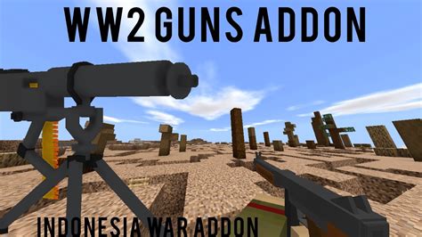 Ww2 Gun Addon Review And Showcase Indonesia War Addon Sneak Peak