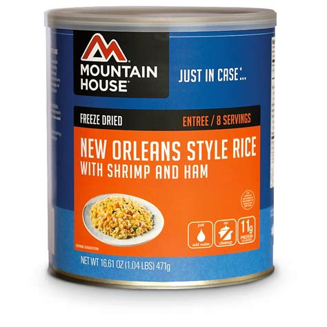 Taking stock and ensuring you are prepared means making sure you have access to survival essentials. Mountain House Emergency Food Freeze-Dried New Orleans ...