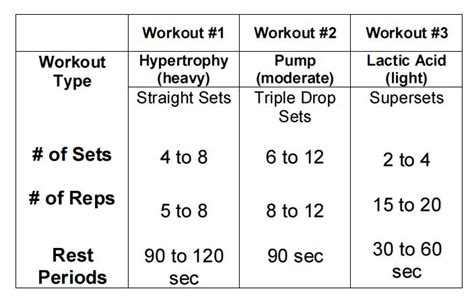 Biceps Workout Chart Step By Step Pdf Workoutwalls