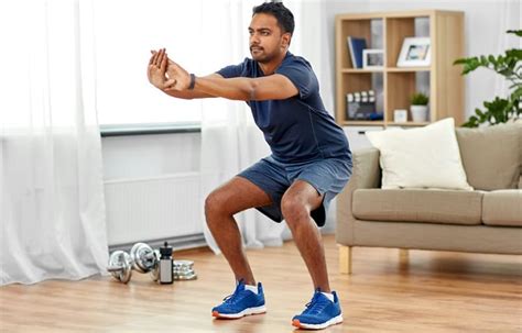 5 Best Ways To Do Squats At Home Without Weights Homegymboss