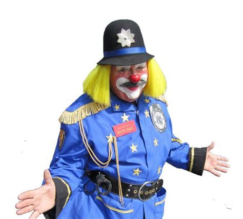Character Clown Police Officer Trixtan Entertainment Inc