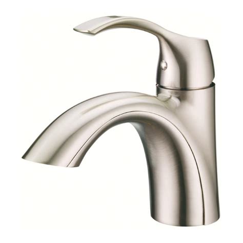Danze Antioch Brushed Nickel 1 Handle Single Hole Watersense Bathroom Sink Faucet With Drain At