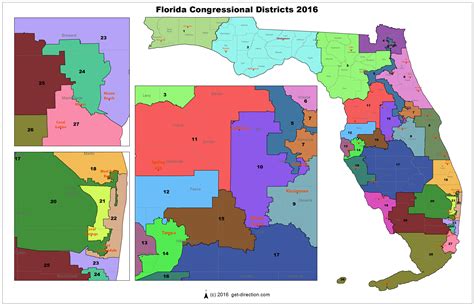 Map Of Florida Congressional Districts 2016