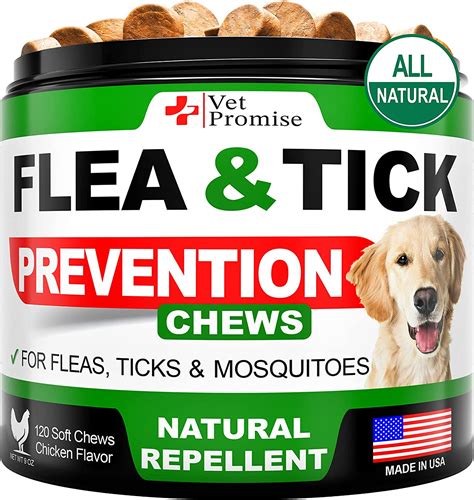Flea And Tick Prevention For Dogs Chewables All Natural