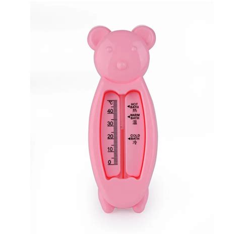 Floating Lovely Bear Float Baby Bath Toy Thermometer Tub Water Sensor Thermometer Water Sensor