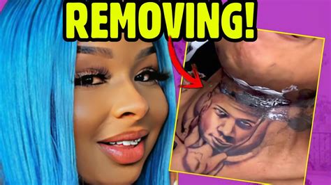 Chriseanrock Speaks On Removing Blueface Face Tattoo Youtube