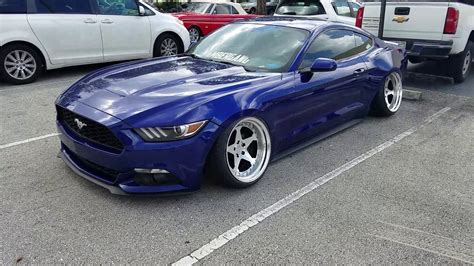2015 Custom Mustang Gt Totally Slammed To The Ground Youtube