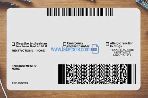 Pin On Drivers License Templates