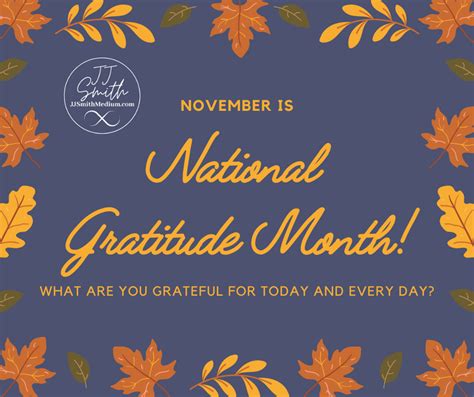 November Is National Gratitude Month 🙏 I Purposely Start Every Single