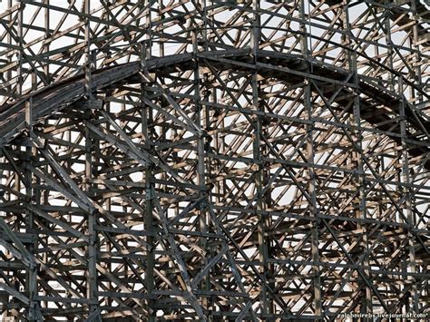 Massive Wooden Rollercoaster In Abandoned Japanese Amusement Park