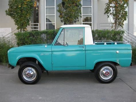 1966 Ford Bronco Half Cab Early Bronco For Sale