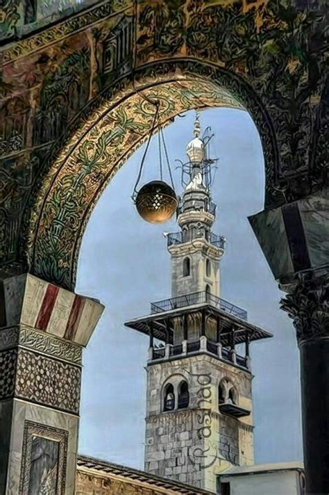 الجامع الاموي دمشق Umayyad Mosque Islamic Architecture Damascus Syria