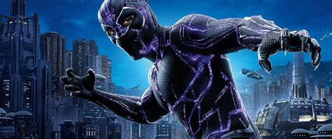 2560x1080 Black Panther 4k Movie Poster 2018 2560x1080