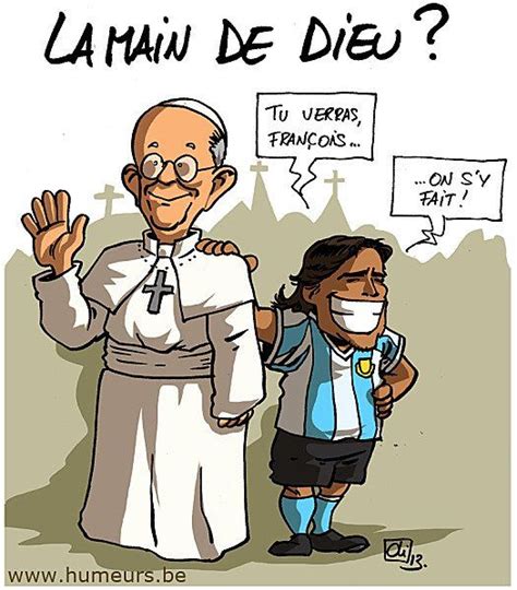 Francesco), до избрания — хо́рхе ма́рио берго́льо (исп. Fun & Humour - Main de DIeu | Humour, Argentine, Pape françois