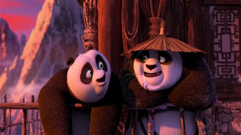 Kung Fu Panda 3 2016 Po Relaxing Scene 4k Hd Clip Youtube