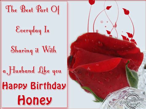 Happy Birthday Honey Quotes A Husband Like You Happy Birthday Honey
