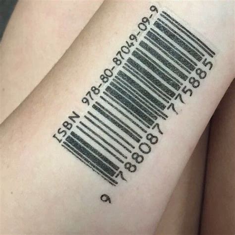 Graphic Barcode Tattoo Meanings Placement Ideas Check More At