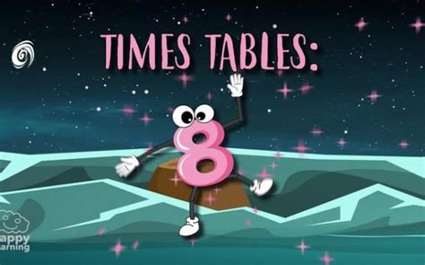 8 Times Table Song Easy Peasy Maths Educational Videos For Kids