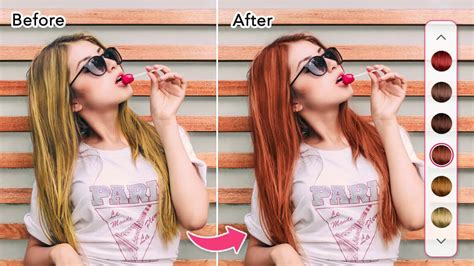 Best Red Hair Filter App How To Try Red Hair Colors And Ai Hairstyles