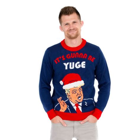 Donald Trump Its Gunna Be Yuge Christmas Sweater