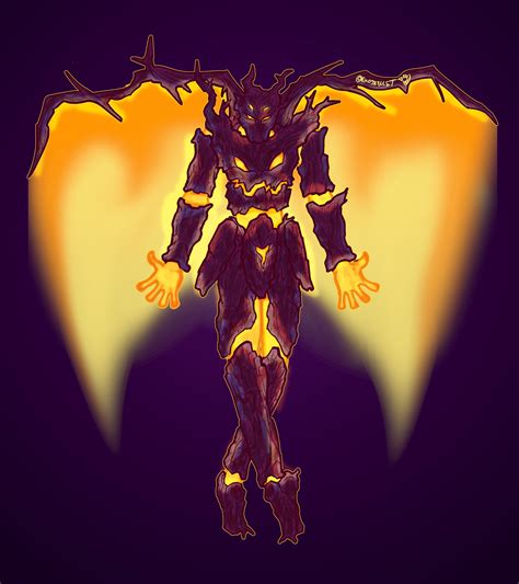 Drawing Every Hardmode Armor Set Because I Can Day 18 Spooky Armor