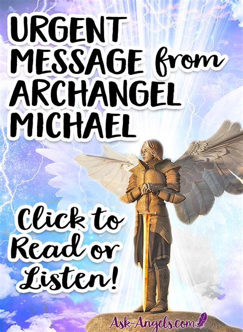 Channeled Message from Archangel Michael You Need to Hear! - Ask-Angels.com