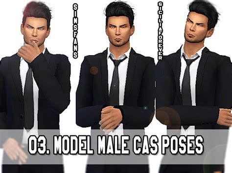 03 Model Male Cas Poses The Sims 4 Catalog