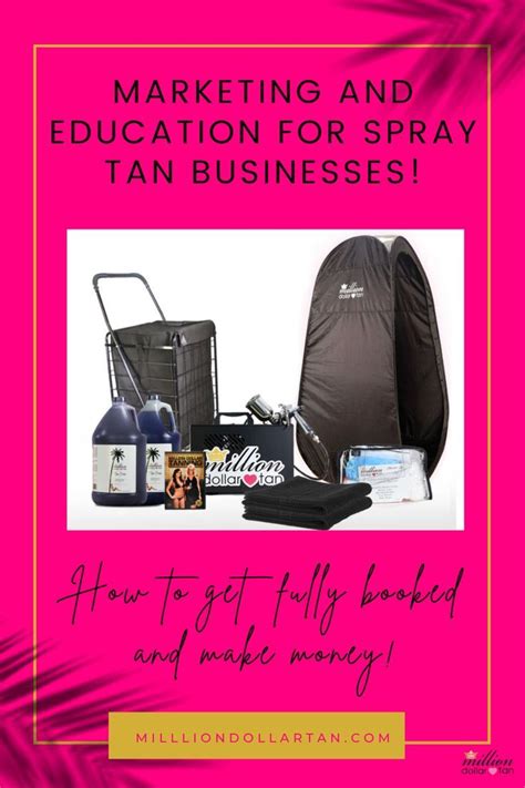 How To Start Your Own Spray Tan Business Million Dollar Tan Podcast