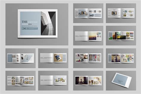 Indesign Portfolio Brochure V419 Brochure Templates ~ Creative Market