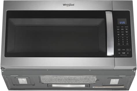 Whirlpool Wmh32519hz 19 Over The Range Microwave With Sensor Cooking