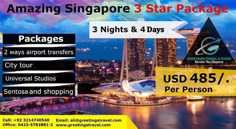 Universal studio singapore is a must visit in 2021. ***Special Singapore 3 Star PACKAGE*** Assllamaulikum, we ...