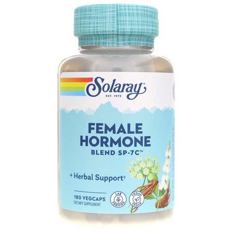 Solaray Female Hormone Blend Hormone Support Nhc
