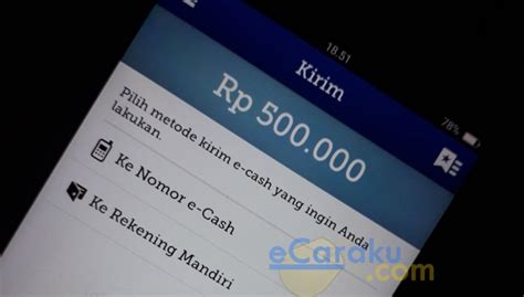 Pulsa sendiri memiliki kegunaan sebagai alat satuan perhitungan biaya telepon dan kirim pesan alias sms. Cara Transfer E-Cash Mandiri Ke Rekening Bank - Ecaraku.com