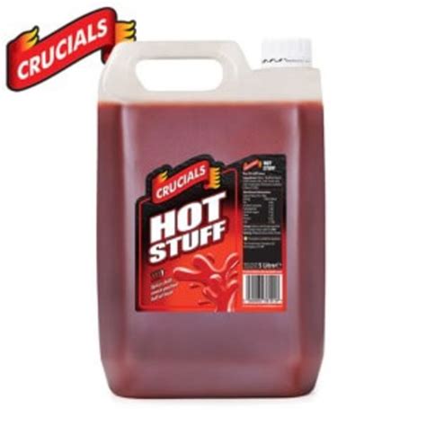 Buy Crucials Hot Stuff Very Hot Chilli Sauce 1x5l Order Online From