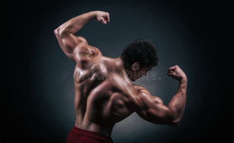 Male Back Stock Image Image Of Bodybuilding Fitness 83879935