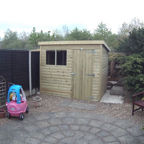 budget shed 16mm loglap cladding apex roof gardensheduk