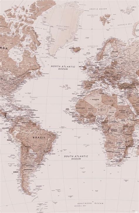Pin By Яна On г In 2020 World Map Wallpaper Aesthetic Wallpapers