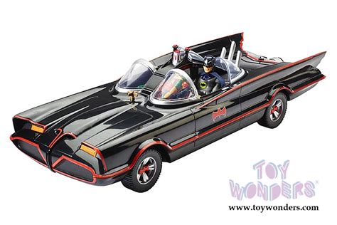 classic tv series batmobile with batman and robin figures djj39 1 18 scale diecast wholesale