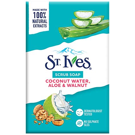 Buy Stives Scrub Soap Coconut Water And Aloe Moisturising Refreshing