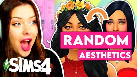 Giving Sims 4 Townies Random Aesthetic Makeovers In The Sims 4 Sims