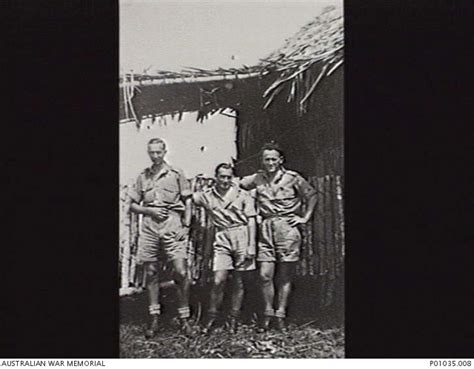 Oba Oba Papua 1942 Portrait Of Three Spotters From The New Guinea
