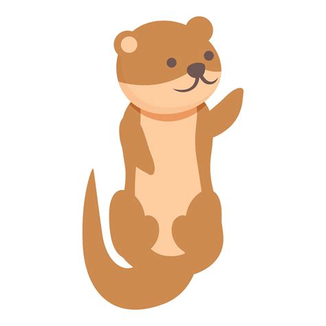 Mink Weasel Icon Cartoon Vector Cute Animal 14318303 Vector Art At
