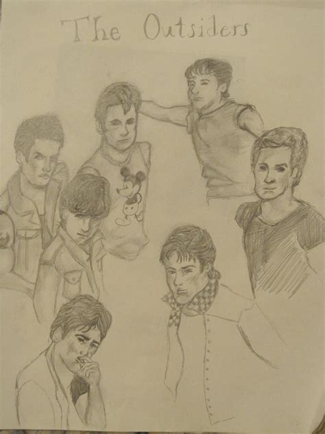The Outsiders Cover By Ithinkmynameissarah On Deviantart