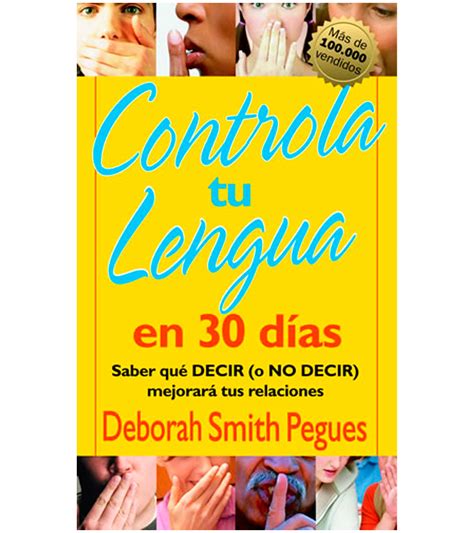 Controla Tu Lengua En 30 Dias Ed Bolsillo Libreria Peniel