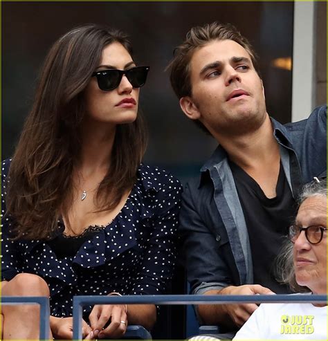 Paul Wesley And Phoebe Tonkin Couple Up For The Us Open Photo 3460034