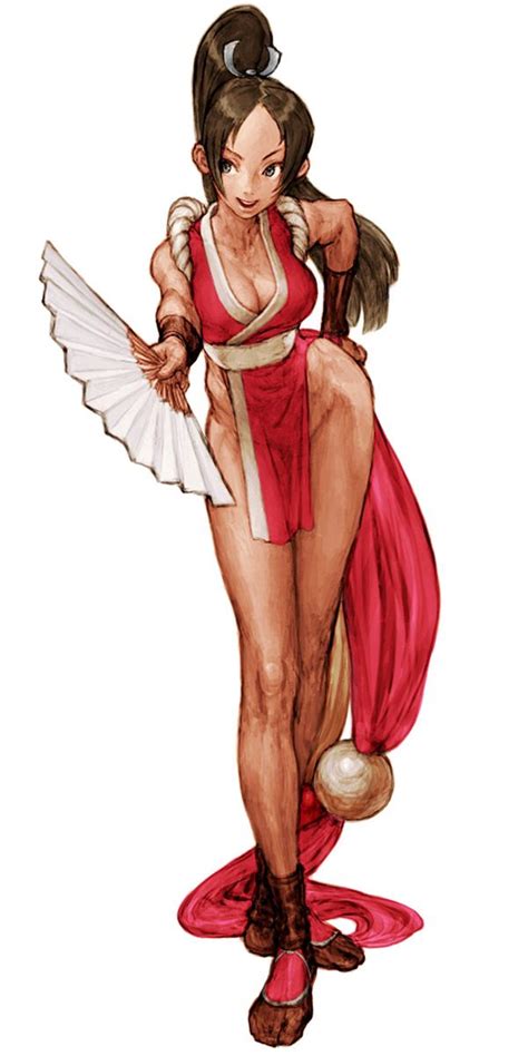 A Drawing Of A Woman In A Red Outfit Holding A Fan And Standing On The Ground